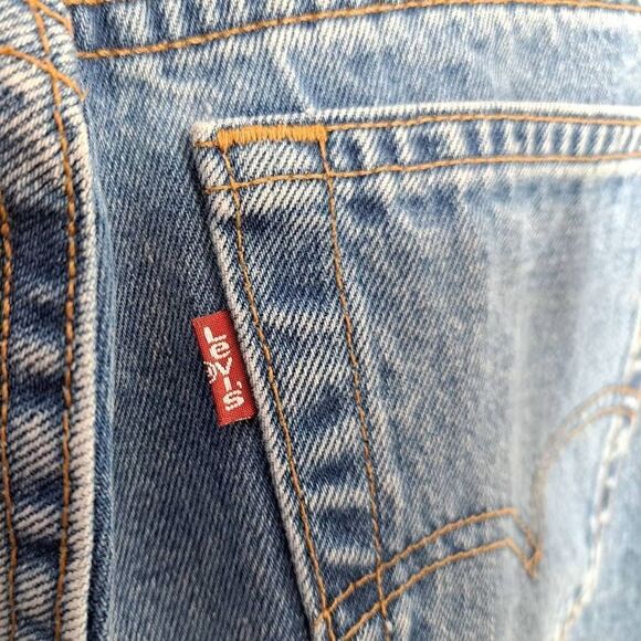 Levi's 551 Relaxed Fit Tapered Leg Vintage 90s Jeans size 16 Long - Picture 8 of 8